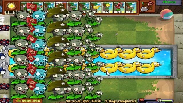 Plants vs Zombies - All Pea Mod vs Zombies Mod смотреть онлайн