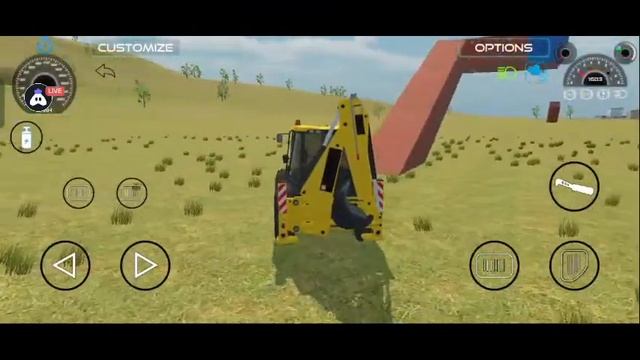 ✅JCB 3DX Backhoe Loader With Passenger New Mod Bus Simulator Indonesia Android Gameplay смотреть онлайн