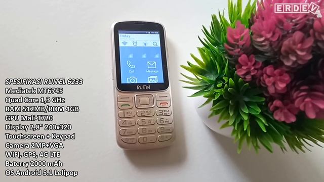 SMARTPHONE UNTUK ORANG TUA!? - Unboxing dan Review RuiTel 6233 Elderly Phone Android 4G смотреть онлайн