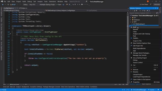 Upgrading to .NET Core: Front-End Class Library - A TimCo Retail Manager Video смотреть онлайн