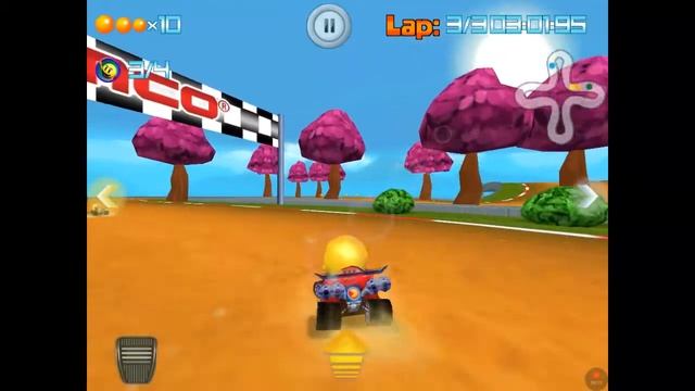 Pac-Man kart rally смотреть онлайн