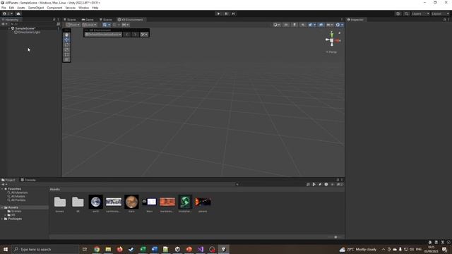 Unity Augmented Reality Tutorial Lesson 01 - AR Simulation смотреть онлайн