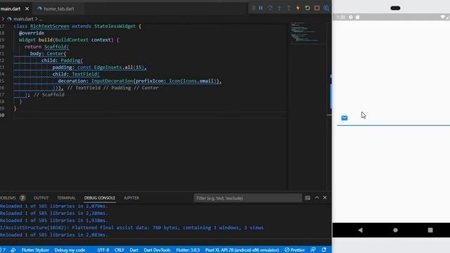 Flutter Textfield Prefix Icon Color | Flutter Tutorial | Flutter For Beginners смотреть онлайн