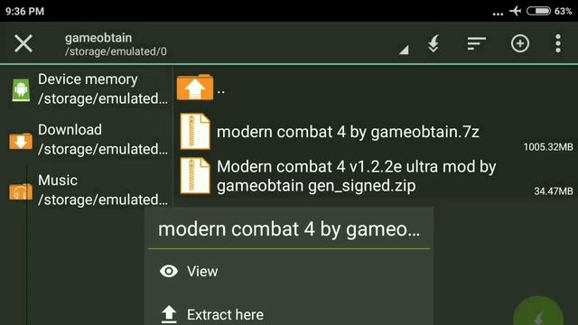 Modern Combat 4 Mod (Offline+Money+Graphics) 1.2.3e Updated | Android gameplay/review hindi смотреть онлайн