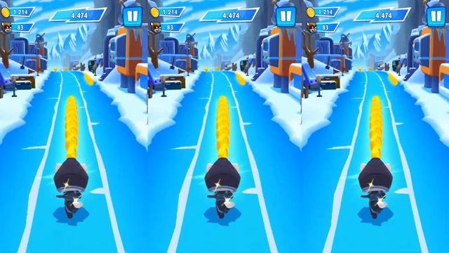 Talking Tom Hero Dash - Angela - 3 x - Gameplay, Android - LILU смотреть онлайн