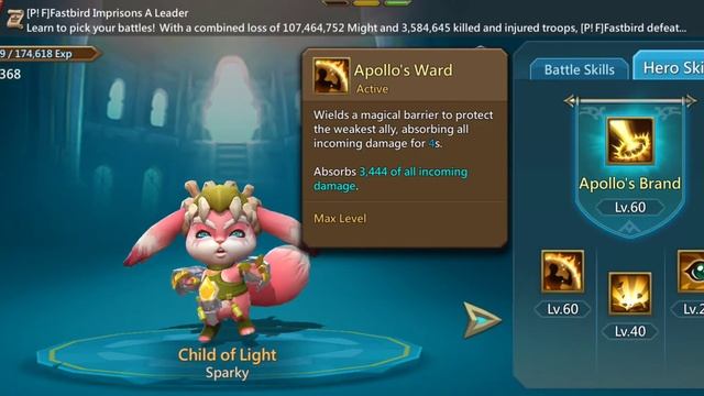 CHILD OF LIGHT - Lords Mobile Tips | Hero Tutorials - Skills | Attributes | Type смотреть онлайн