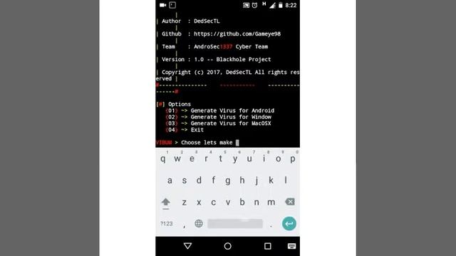 How to make Android virus in termux no root смотреть онлайн