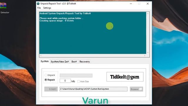 Repack system files into system image смотреть онлайн