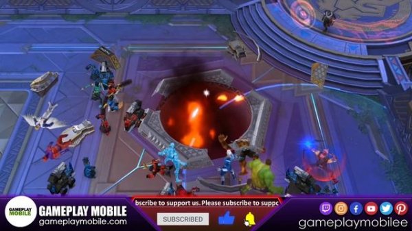 Marvel Super War GAMEPLAY - Android/IOS MOBA