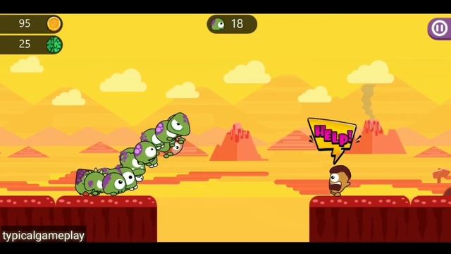Tornado IN Monster Run: Jump Or Die gameplay #12 смотреть онлайн