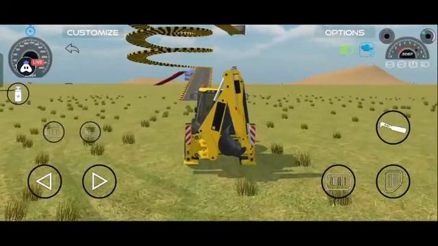 ✅JCB 3DX Backhoe Loader With Passenger New Mod Bus Simulator Indonesia Android Gameplay смотреть онлайн