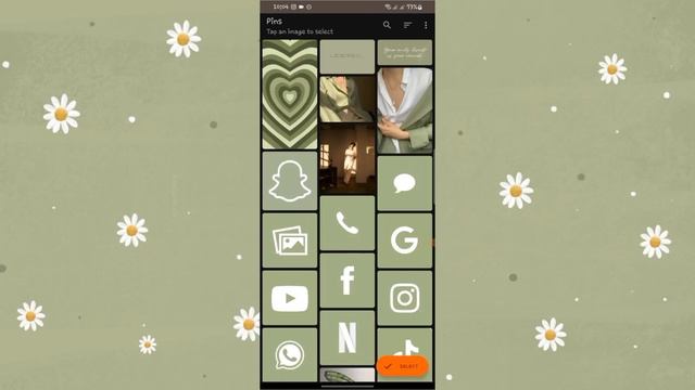 how to have an aesthetic phone android 🥝 pastel green theme 🌿 смотреть онлайн