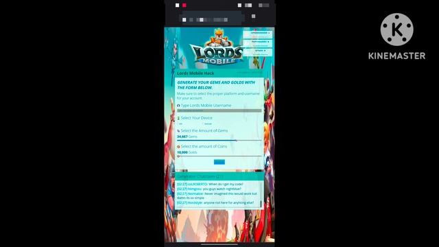 How to get free gems in Lords Mobile | Hack lords mobile | without verification | LORDS MOBILE #igg смотреть онлайн