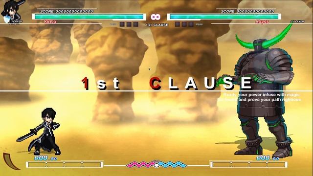 KIRITO VS ABBYS & UzOhvVx5l --BOSSRUSH-- JUMP ULTIMATE STAR MUGEN -- JUS MUGEN EDITION смотреть онлайн