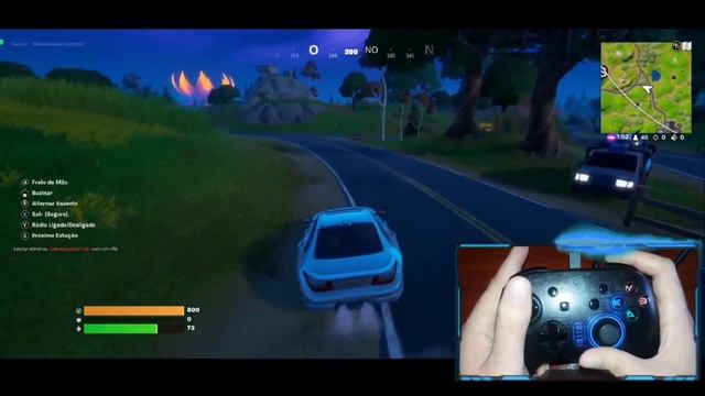 Joguei FORTNITE no XCLOUD e GEFORCE NOW com CABO OTG - Gamesir T4 Pro смотреть онлайн