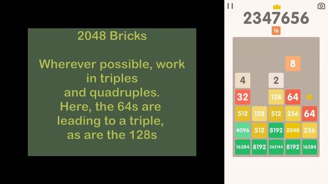 2048 Bricks high score 2 million and counting... смотреть онлайн