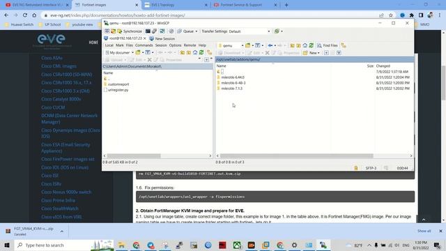 How to download and Import image FortiGate Firewall in EVE NG Khmer смотреть онлайн