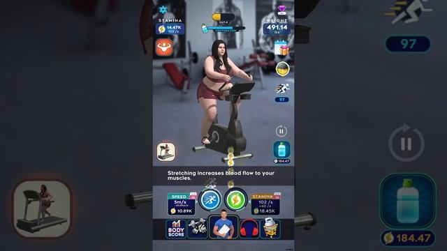 Idle Workout ! 💪 iOS Android Mobile Gameplay смотреть онлайн