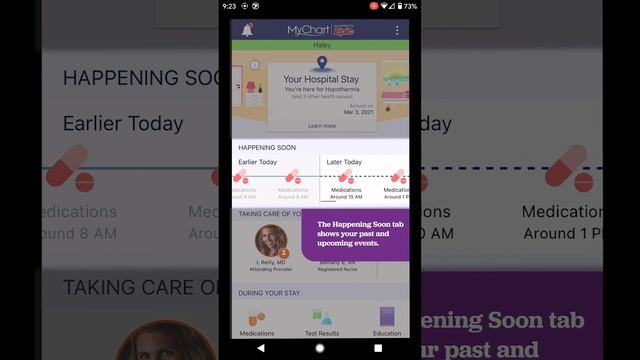 How to use LCMC Health Patient Portal Bedside | Adult Android смотреть онлайн