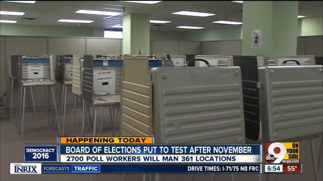 Polls open at Hamilton Co. Board of Elections смотреть онлайн