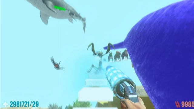 FPS AVATAR VS OCTOPUS EXTREME UNDER WATER DEATH RUN - Animal Revolt Battle Simulator смотреть онлайн