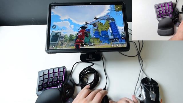 PUBG Mobile Keyboard and Mouse Converter Razer Tartarus v2 смотреть онлайн