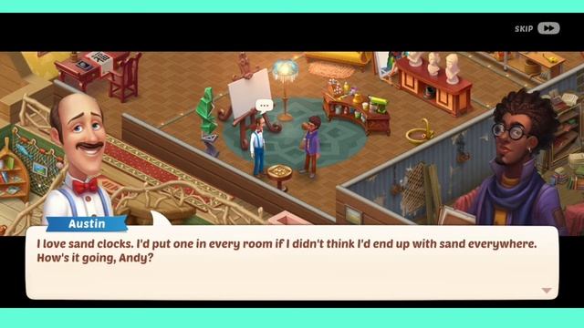 Olivia's first novel - Homescapes Story Gameplay Walkthrough ( Android/ios ) смотреть онлайн