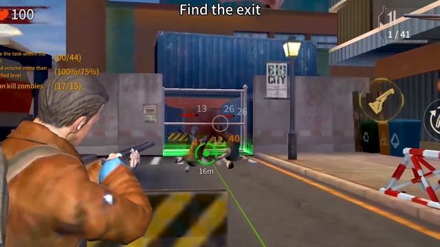 Dead Zombie Hospital Survival Walking Escape - Zombie City Android Gameplay смотреть онлайн