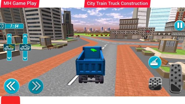 Train Track Builder Simulator - City Construction JCB Game 3D - Android Gameplay #games #gamplay смотреть онлайн