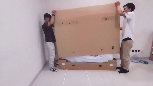 Pemasangan braket TV stand 65", Test Ops dan Setting date TV KONKA 65" смотреть онлайн