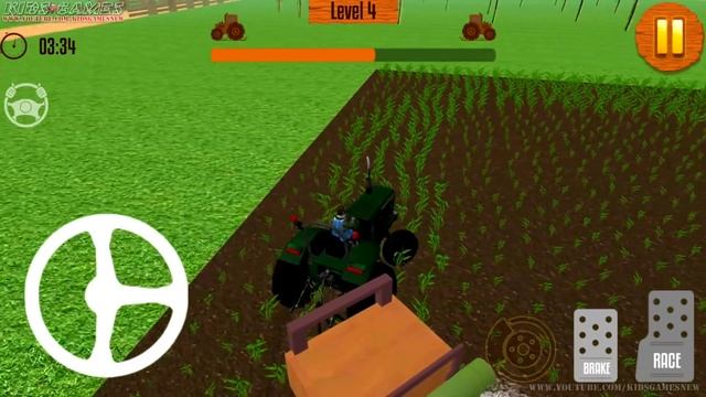 Real Tractor Farmer - New Farming Simulator - Android GamePlay смотреть онлайн