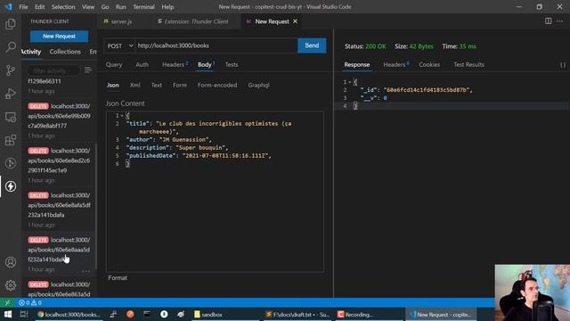 Github Copilot : créer une API REST avec Node Express MongoDB via Mongoose смотреть онлайн