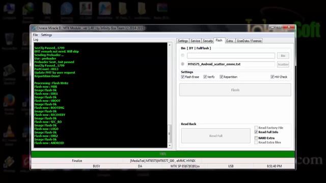 How To Flash Android MTK Phones With Chinese Miracle 2.mp4 смотреть онлайн