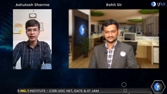 IIT JAM 2024 Topper Interview: Meet AIR 3 Ashutosh Sharma 🏆 IIT JAM Mathematics 2024 | IIT JAM IFAS смотреть онлайн