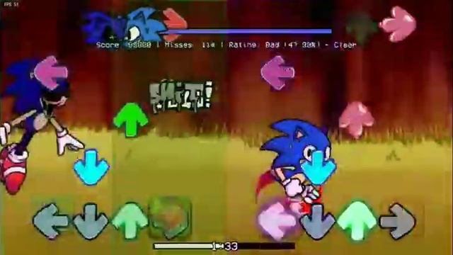 Friday Night Funkin' Confronting yourself: vs Sonic exe Android port смотреть онлайн