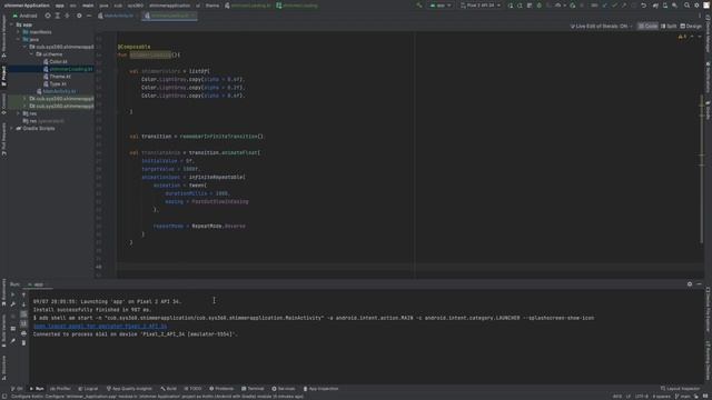 Animated Shimmer Effect with Jetpack Compose | Android Studio Tutorial смотреть онлайн