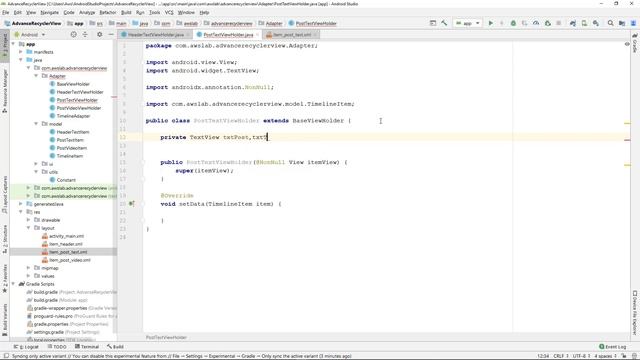 Advanced RecyclerView with Multiple ViewType: Timeline Design #3: ViewHolders & Base Adapter Setup смотреть онлайн