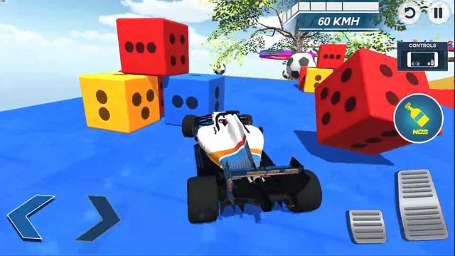 Mega Ramps Formula Car Stunt - IMPOSSİBLE STUNTS MODE - Android GamePlay #9 смотреть онлайн