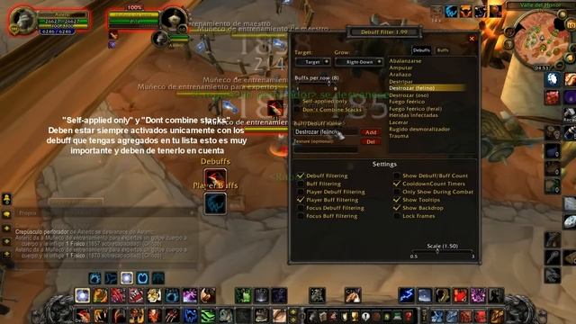 Tutorial Debuff Filter 1.99 para 3.3.5a смотреть онлайн