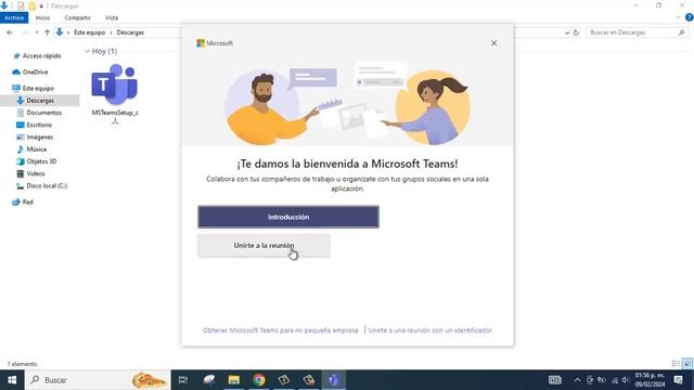Como Descargar e Instalar Microsoft Teams para windows 8/10/11 смотреть онлайн