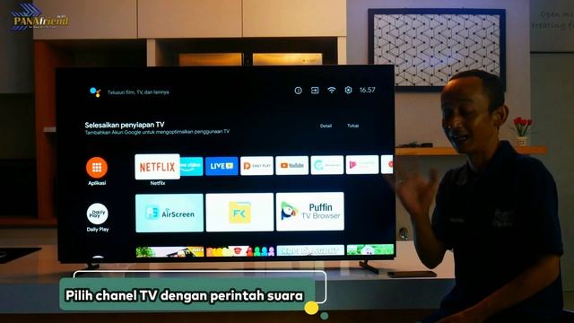 Ngobrol sama android tv Panasonic bersama Google Assistant Berjuta Moment Asik Bersama TV Panasoni смотреть онлайн