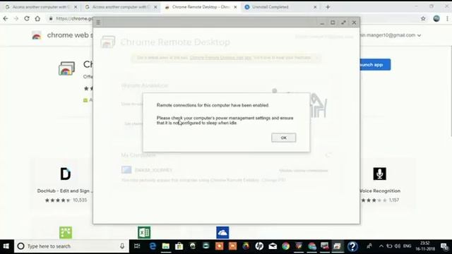 how to control PC with android phone || Chrome Remote Desktop смотреть онлайн