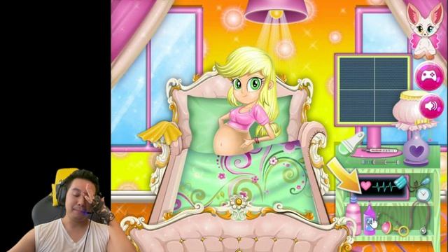 APPLEJACK IS PREGNANT TOO!! RANDOM MLP GAME смотреть онлайн
