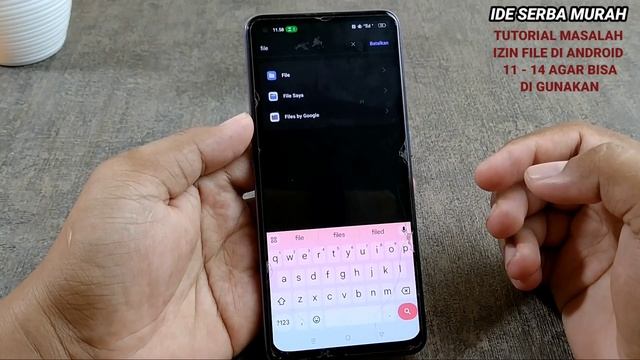 TUTORIAL MASALAH IZIN FILE DI ANDROID 11 - 14 AGAR BISA DI GUNAKAN смотреть онлайн