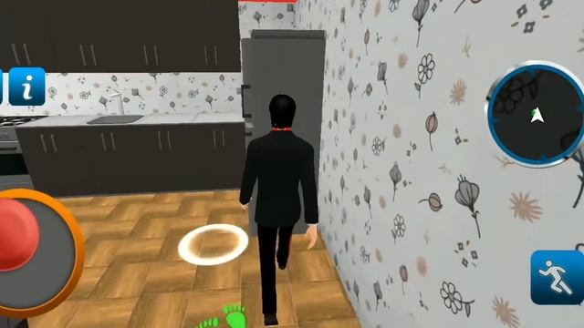 Virtual Single Dad Simulator(part 2)!!!Best Android Family Gameplay. смотреть онлайн