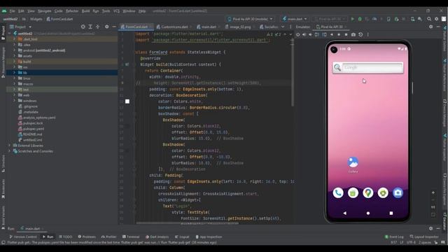  @Google #flutter #125 : Flutter Login Page UI and Animation | Beginners смотреть онлайн