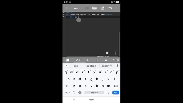 How to insert video in html with anwriter in android смотреть онлайн