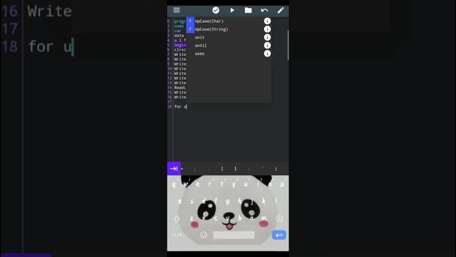 Program Pascal Pengurutan Pada Android 📱. смотреть онлайн