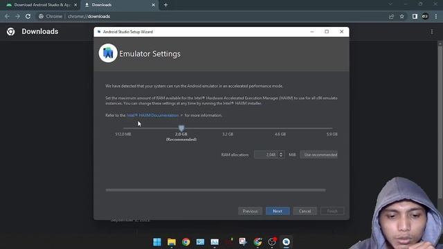 Install Android Studio Dari Awal Hingga Siap Digunakan || WINDOWS 11 смотреть онлайн