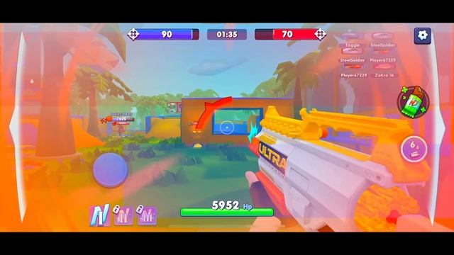 NERF: Superblast - Gameplay Walkthrough Part 16 - Outlaw Nerf🔥(iOS,Android) смотреть онлайн